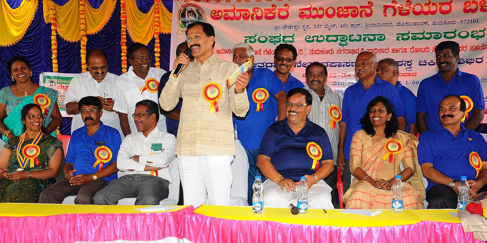 ಹಿರಿಯರ ಬಗ್ಗೆ ಕಾಳಜಿ ಇದ್ದರೆ ವೃದ್ಧಾಶ್ರಮಗಳ ಅವಶ್ಯಕತೆಯಿಲ್ಲ: ಮುದ್ದಹನುಮೇಗೌಡ